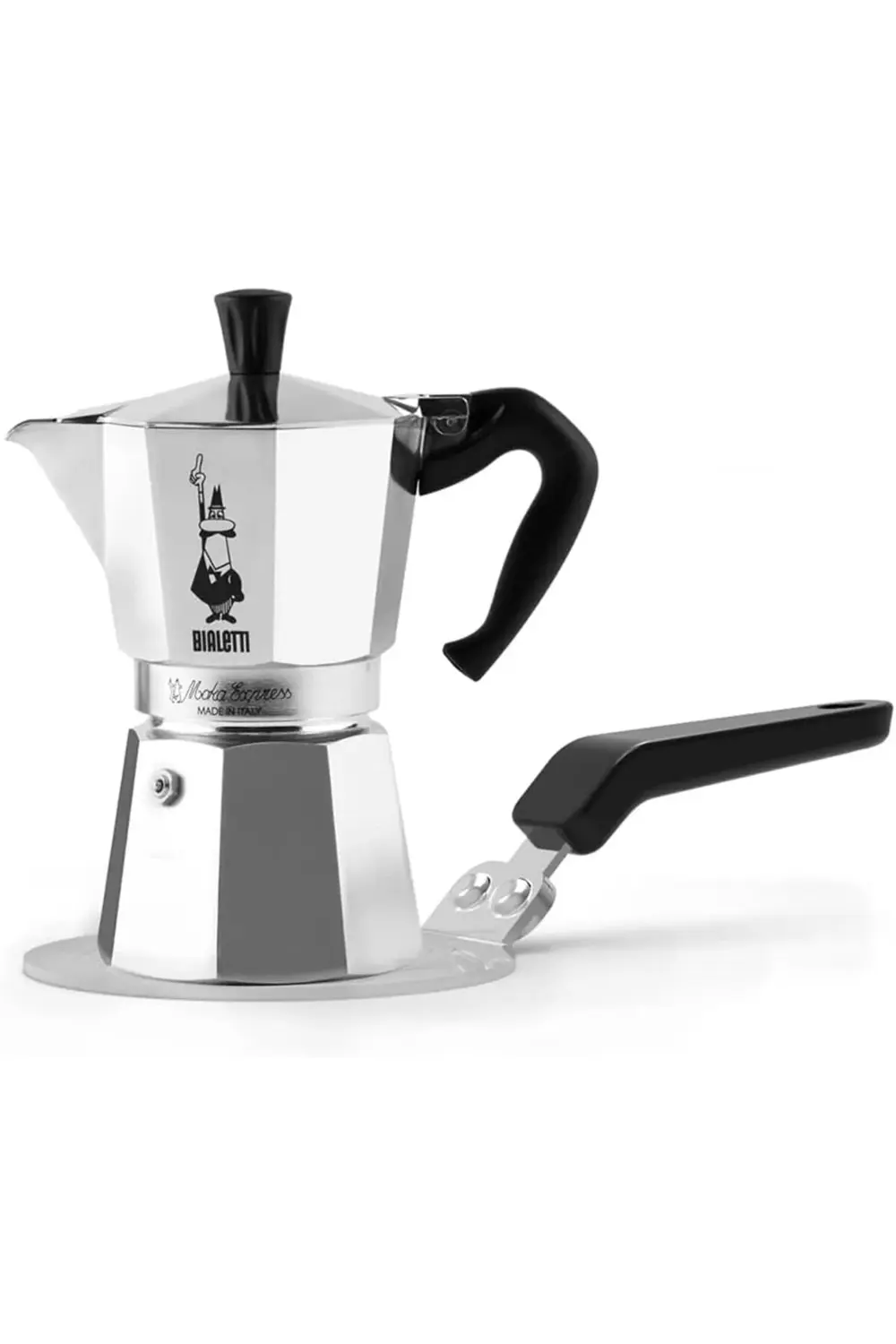 Bialetti - İndüksiyon Ocak Isı Difüzörü - 13cm - 1 ila 9 Cups Ara