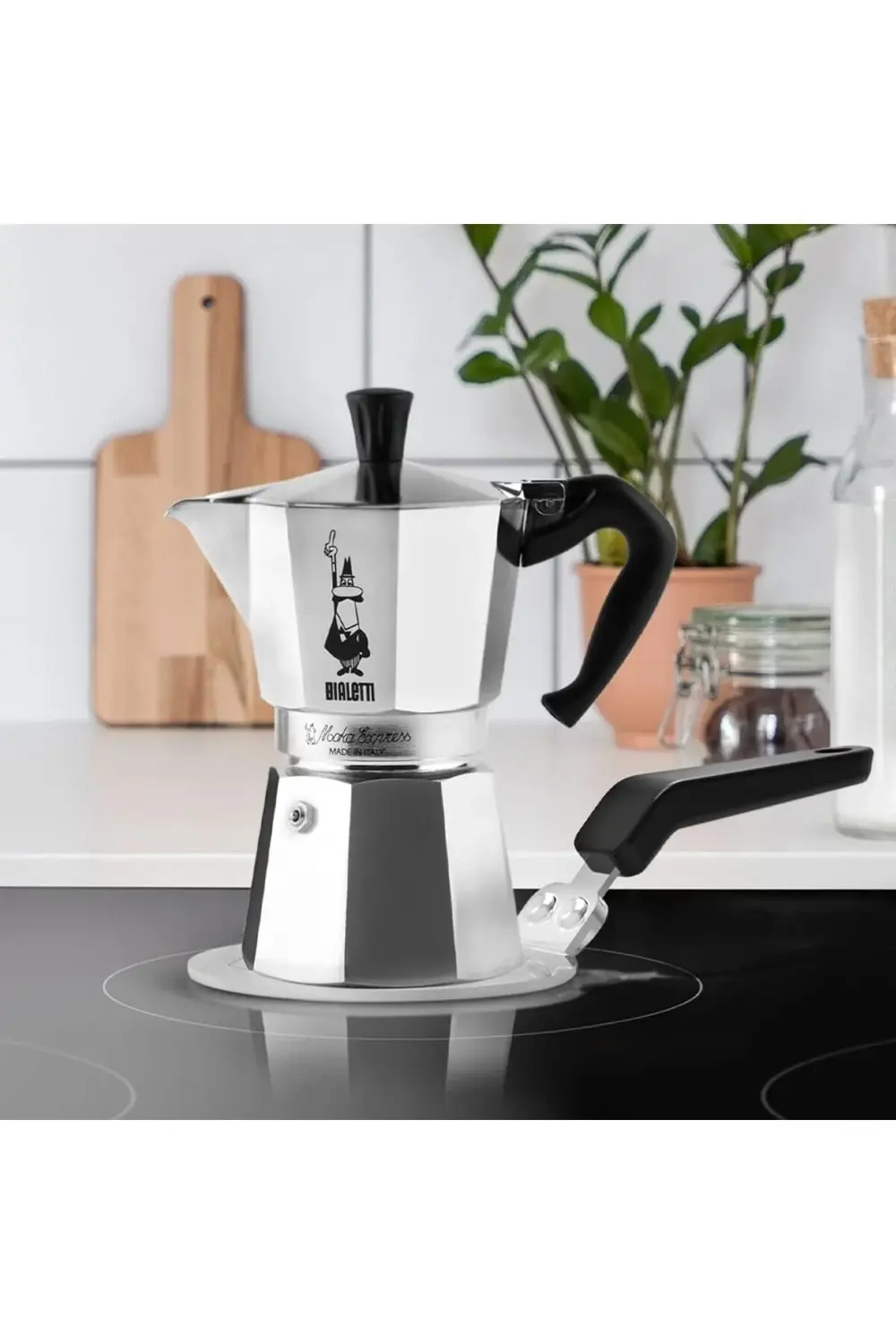 Bialetti - İndüksiyon Ocak Isı Difüzörü - 13cm - 1 ila 9 Cups Ara