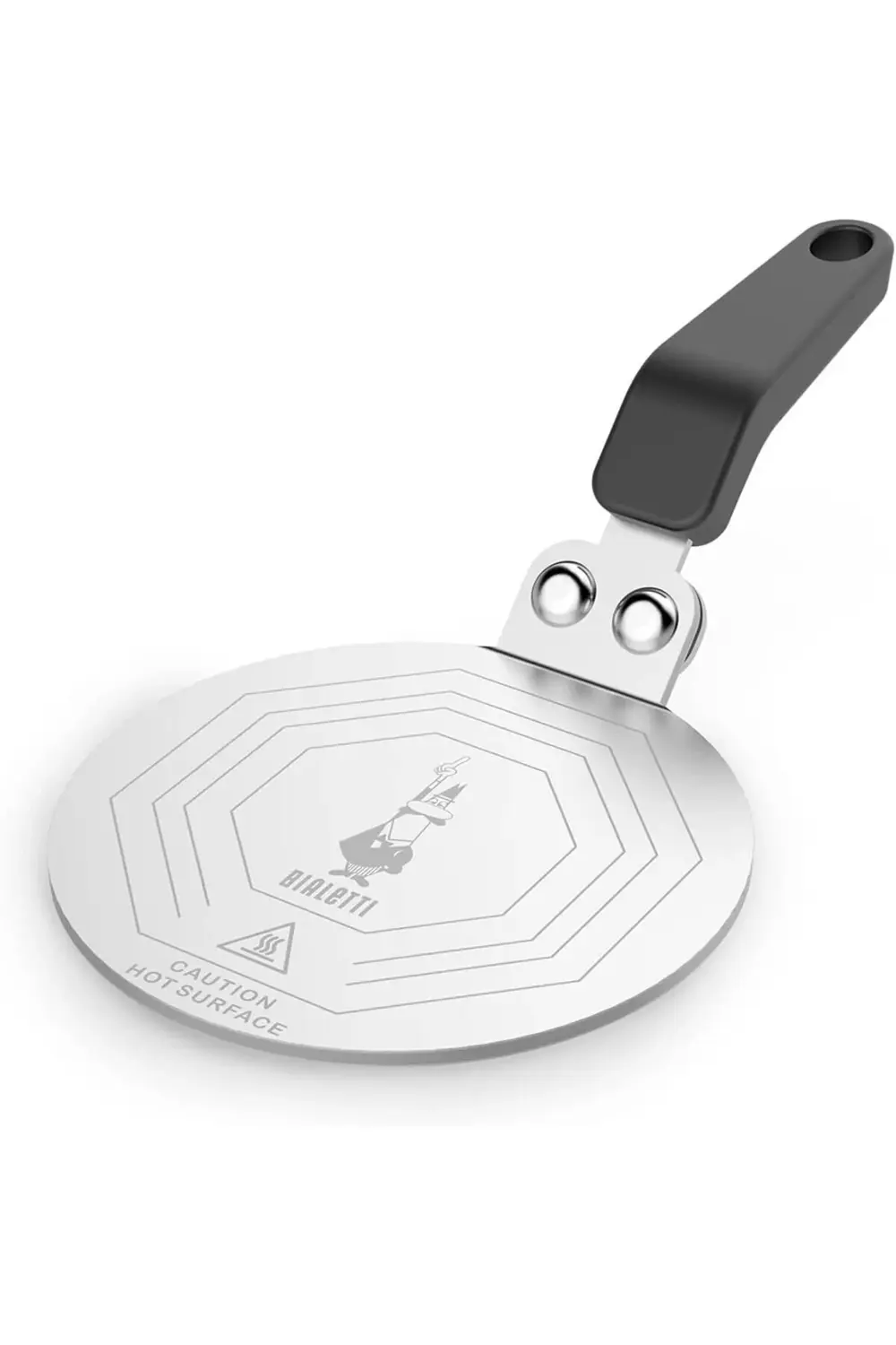 Bialetti - İndüksiyon Ocak Isı Difüzörü - 13cm - 1 ila 9 Cups Ara