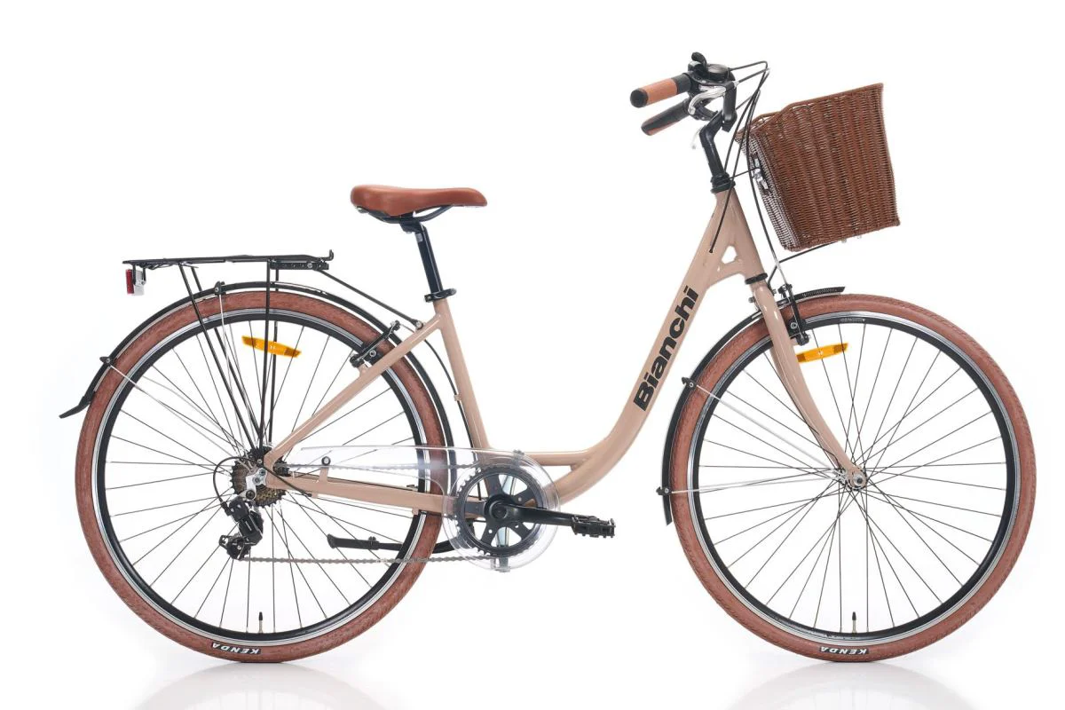 Bianchi C281  28 Jant 7 Vites Alüminyum Gövde Sepetli Şehir Bisik
