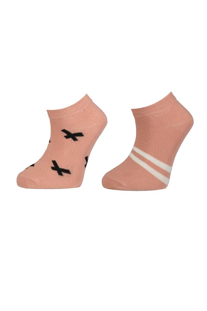 Bibaby Biorganic Çizgili 2'Li Yaş Patik Çorap 68429 Pembe Bibaby Biorganic Çizgili 2'Li Yaş Patik Çorap 68429 Pembe