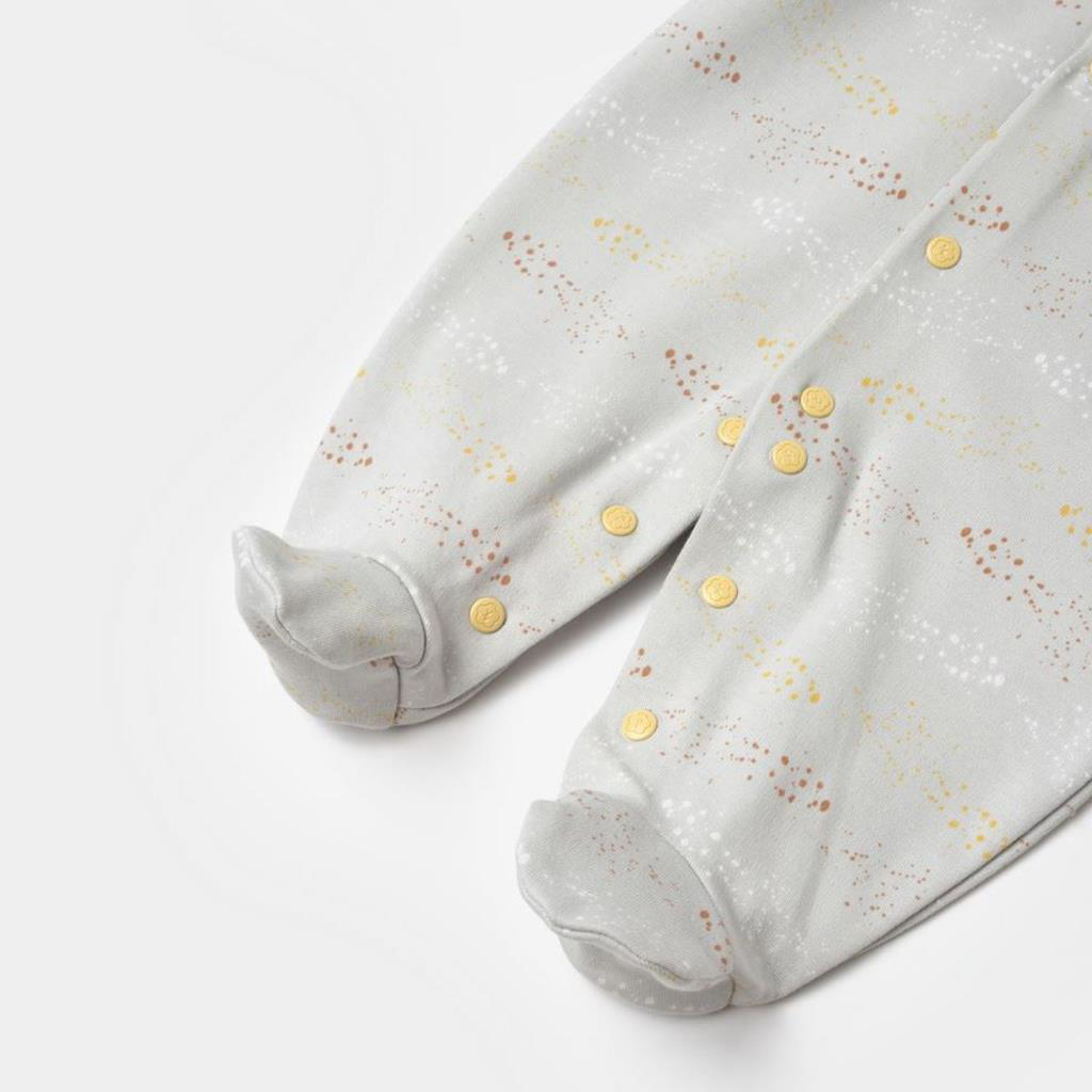 Bibaby Biorganic Penguin Yenidoğan Tulum 60776 Ekru Gri Bibaby Biorganic Penguin Yenidoğan Tulum 60776 Ekru Gri