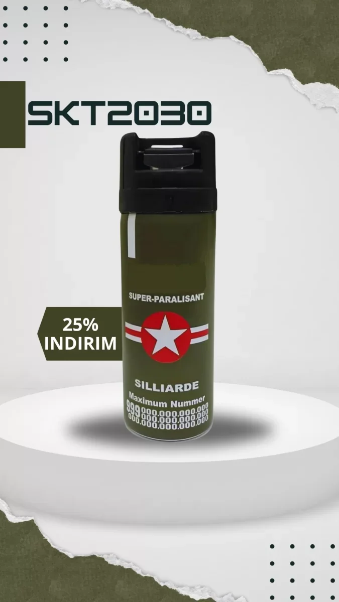 Biber Spreys.s Gazs.s STT2030 Kaliteli 50ML Üretim 2025 Nisan Biber Spreys.s Gazs.s STT2030 Kaliteli 50ML Üretim 2025 Nisan