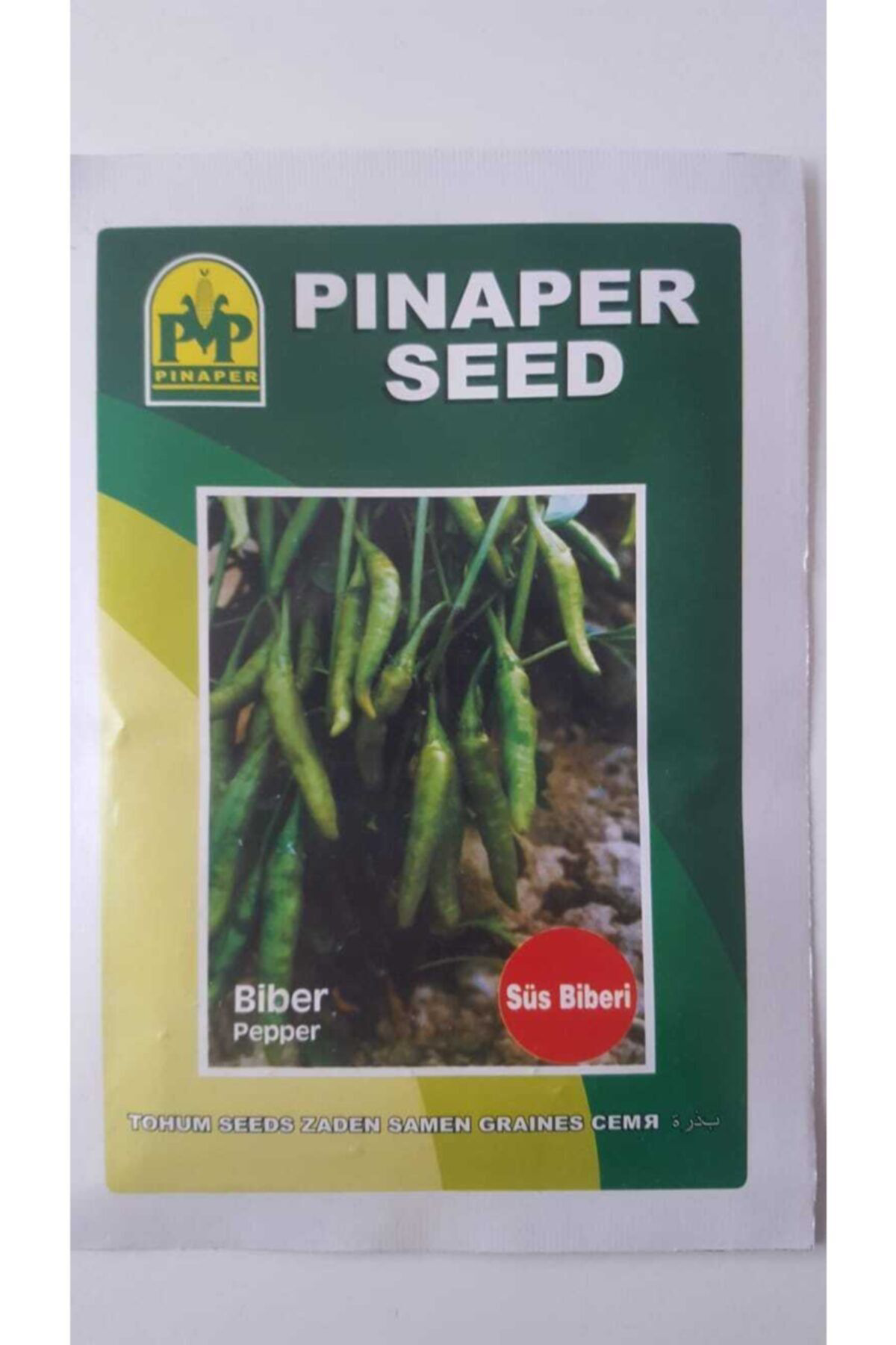 Pinaper Seed Biber (Süs Biberi) Tohumu 1 Paket %100 Yüksek Verimlidir.