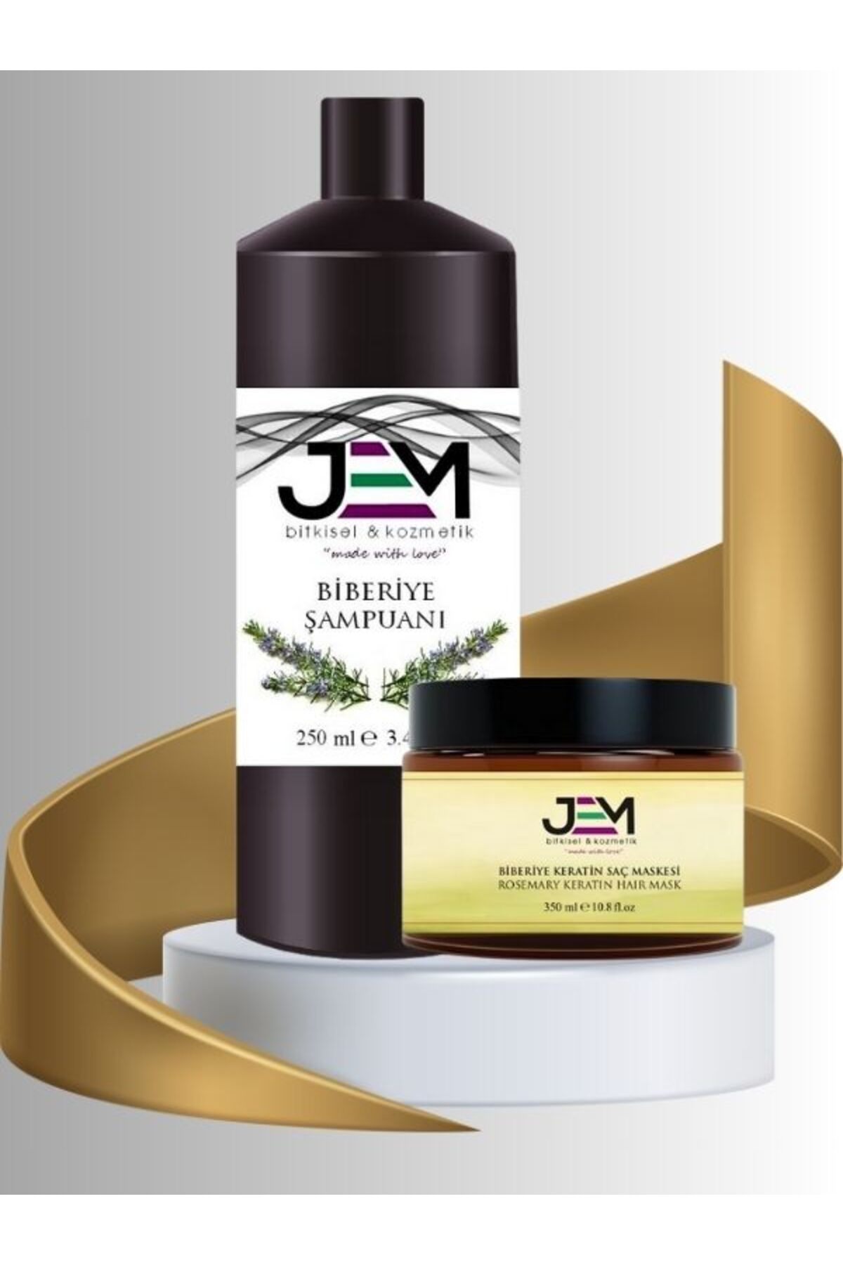 Biberiye Keratin Güçlendirici Saç Maskesi Ve Biberiye Şampuanı