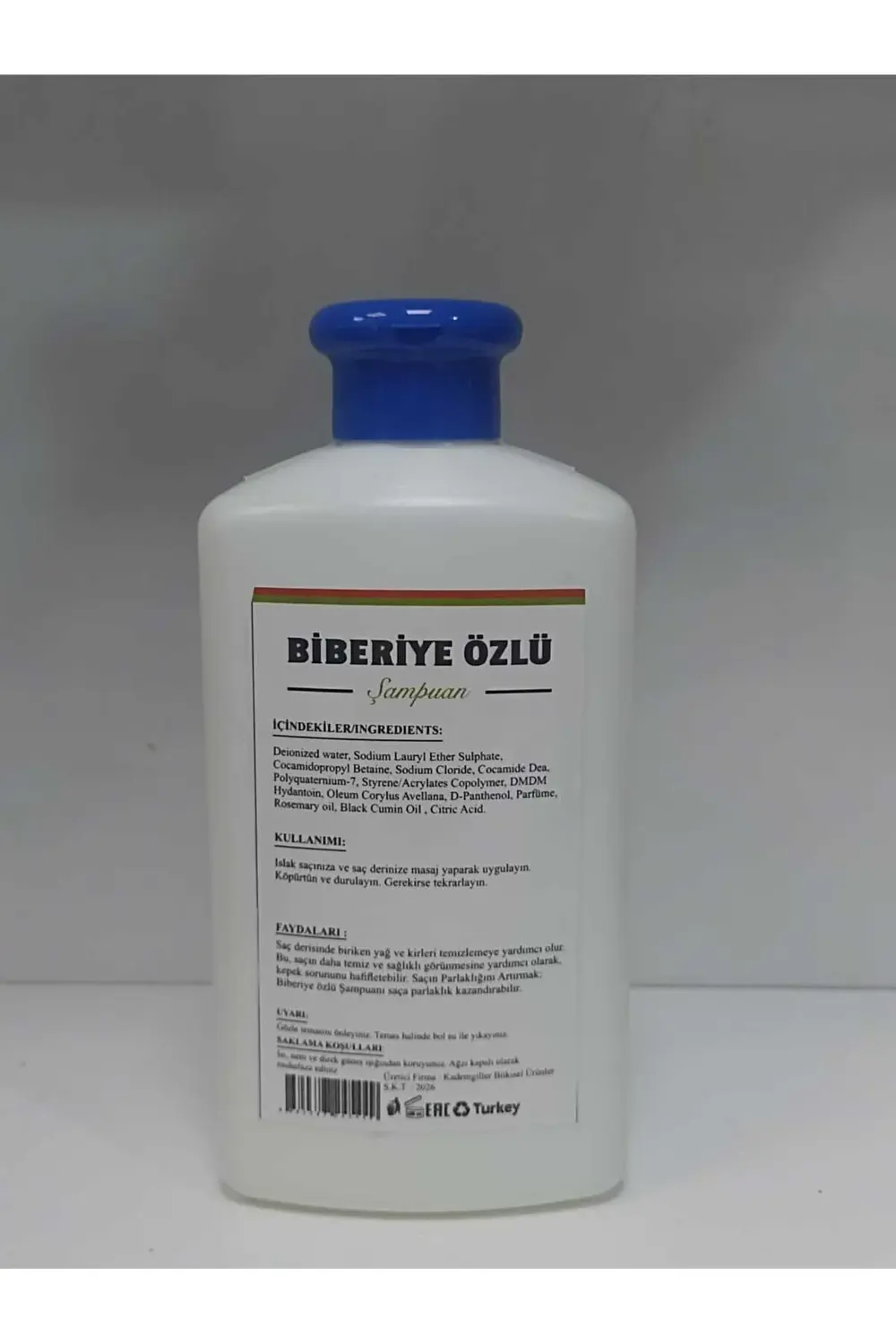 BİBERİYE ÖZLÜ ŞAMPUAN