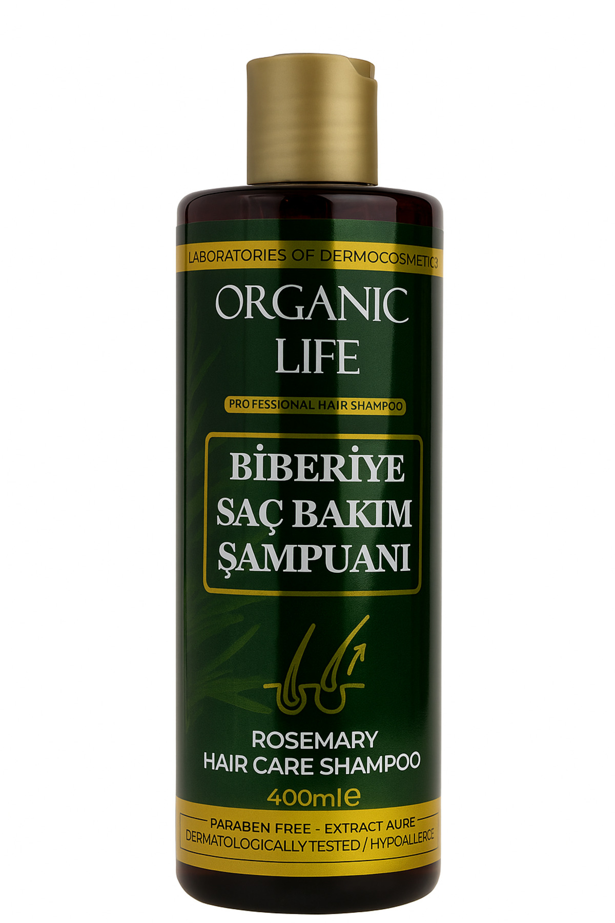 Organic Life Biberiye Şampuanı 400 Ml Rosemary Shampoo