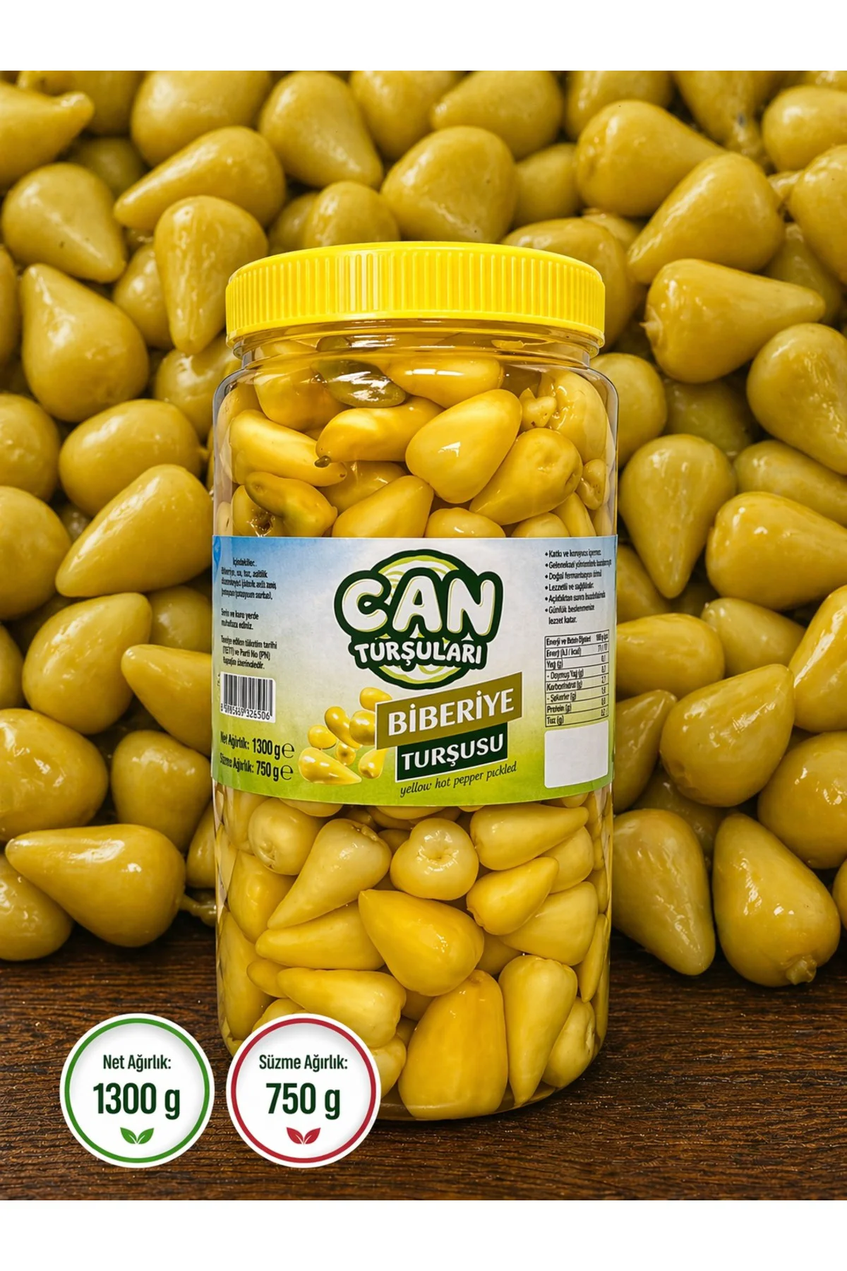 Biberiye Turşu 1300 g Fiyatı, Yorumları ve Özellikleri