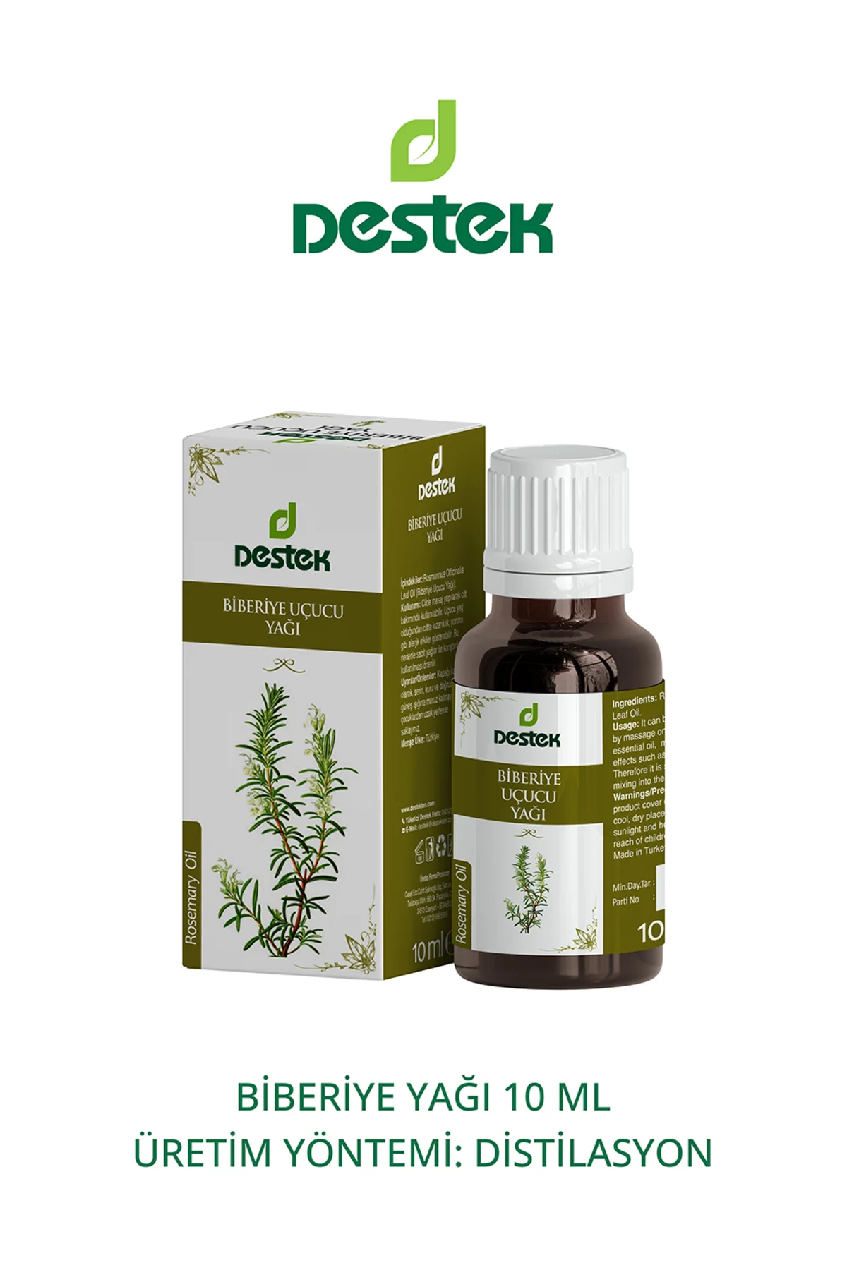 Biberiye Yağı 10 ml