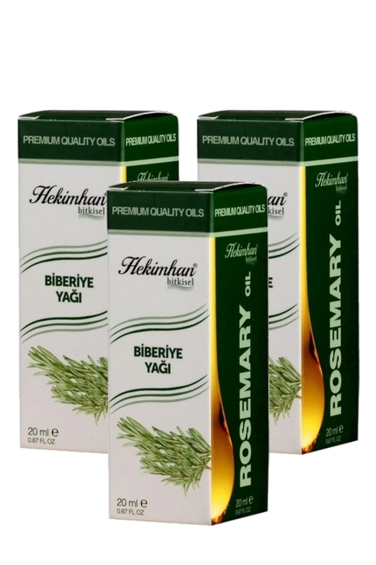 Biberiye Yağı 20 Ml 3 Adet Biberiye Yağı 20 Ml 3 Adet