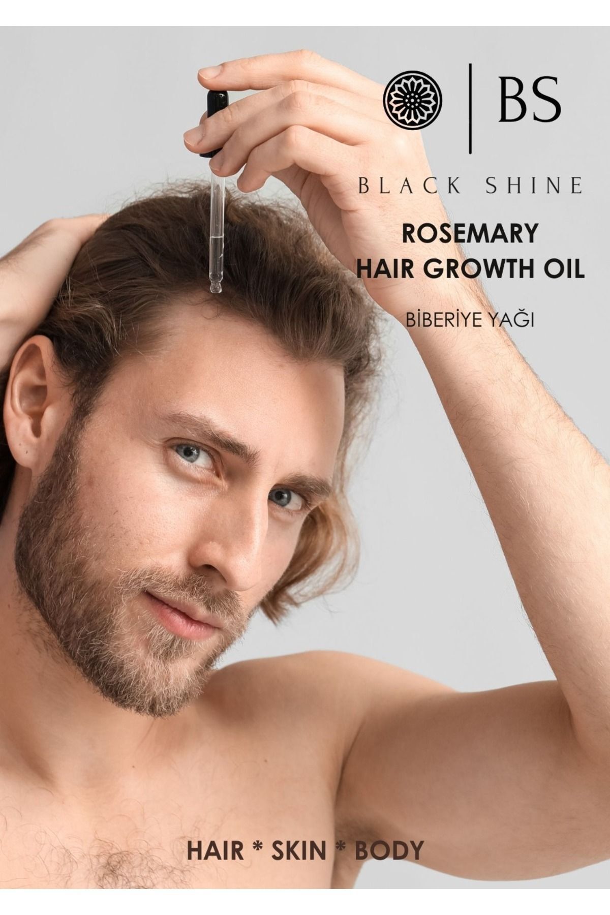 Black Shine Bs Biberiye Yaği Saç Dökülmesi Ve Yipranmiş Saçlar İçin Biotinli Saç Bakim Complexi