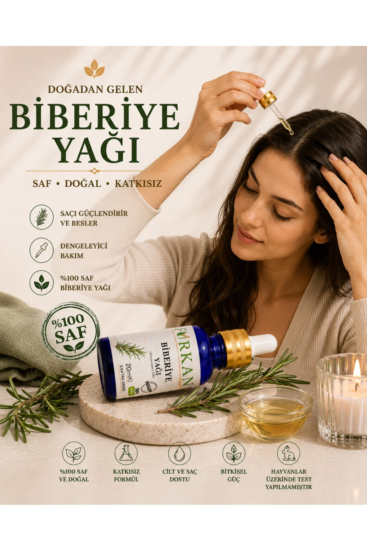 Biberiye Yağı (Uçucu) 20ml