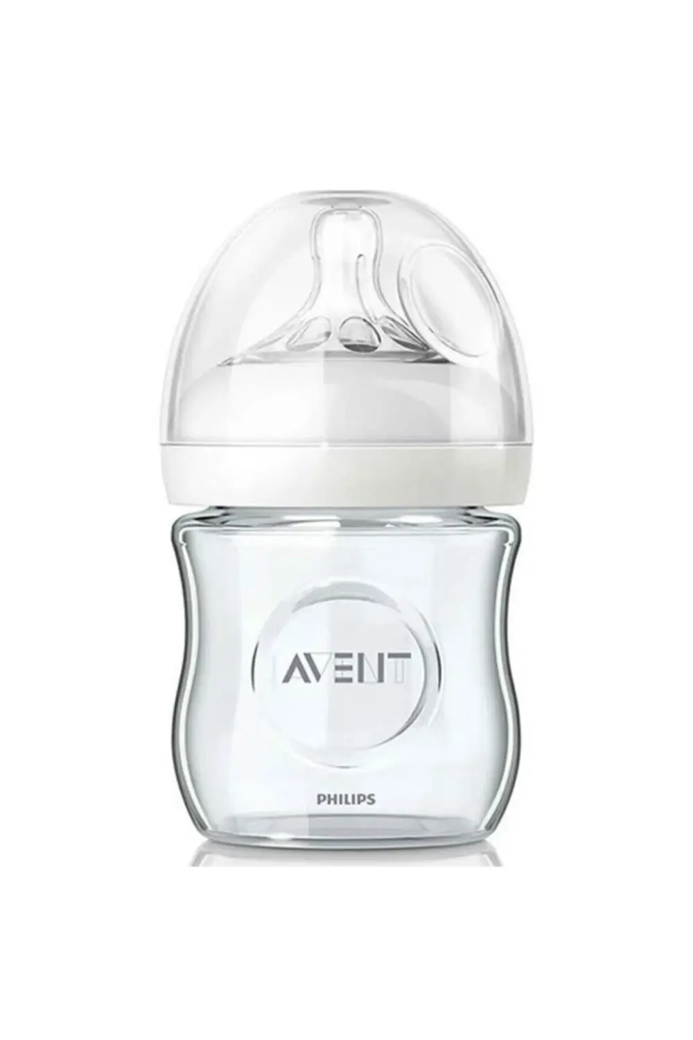 Biberon Cam Natural Emzik 120ml | 0 Ay Üzeri, 1 Adet