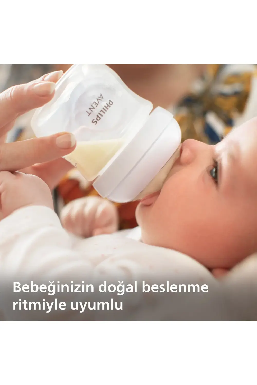 Biberon Scy900/01 Dogal Tepkili Pp 125Ml 0+ Tekli