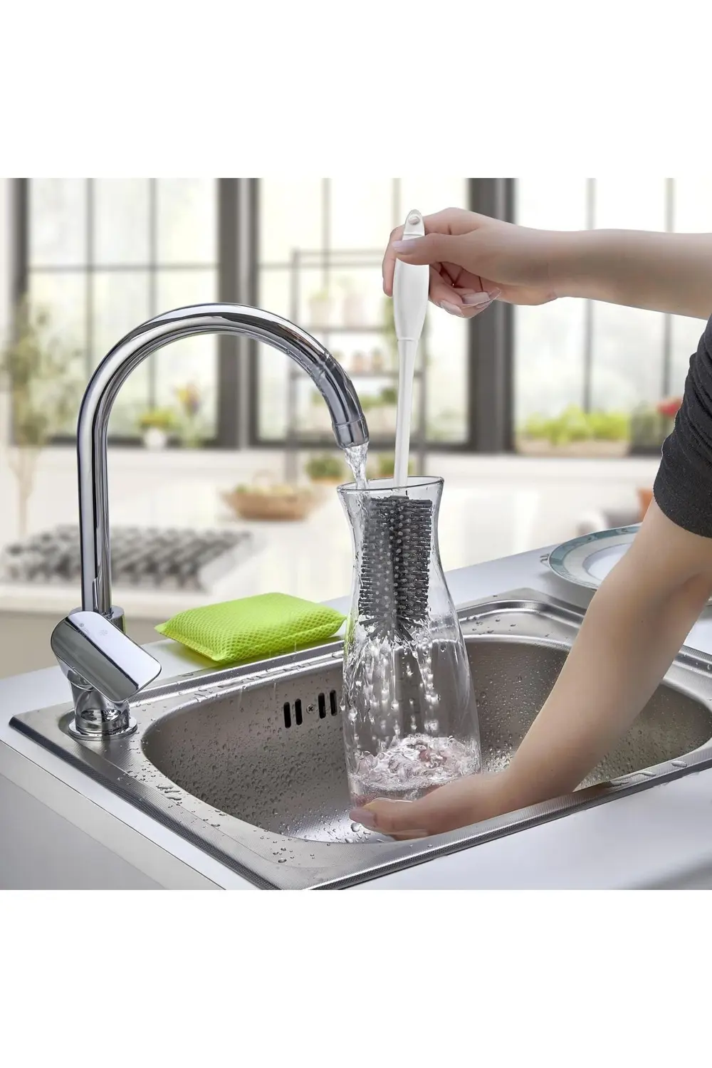 Ferah Plastik Biberon Ve Şişe Temizleme Fırçası- Biberon Fırçası ( Yeni Anne Le