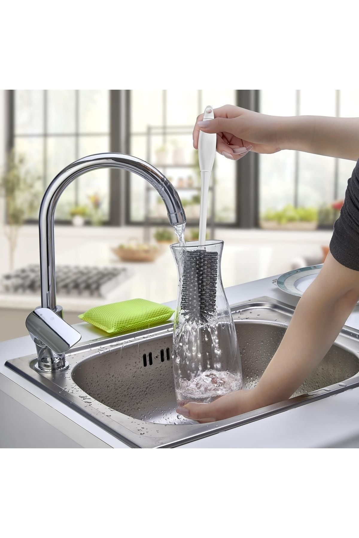 Ferah Plastik Biberon Ve Şişe Temizleme Fırçası- Biberon Fırçası ( Yeni Anne Le