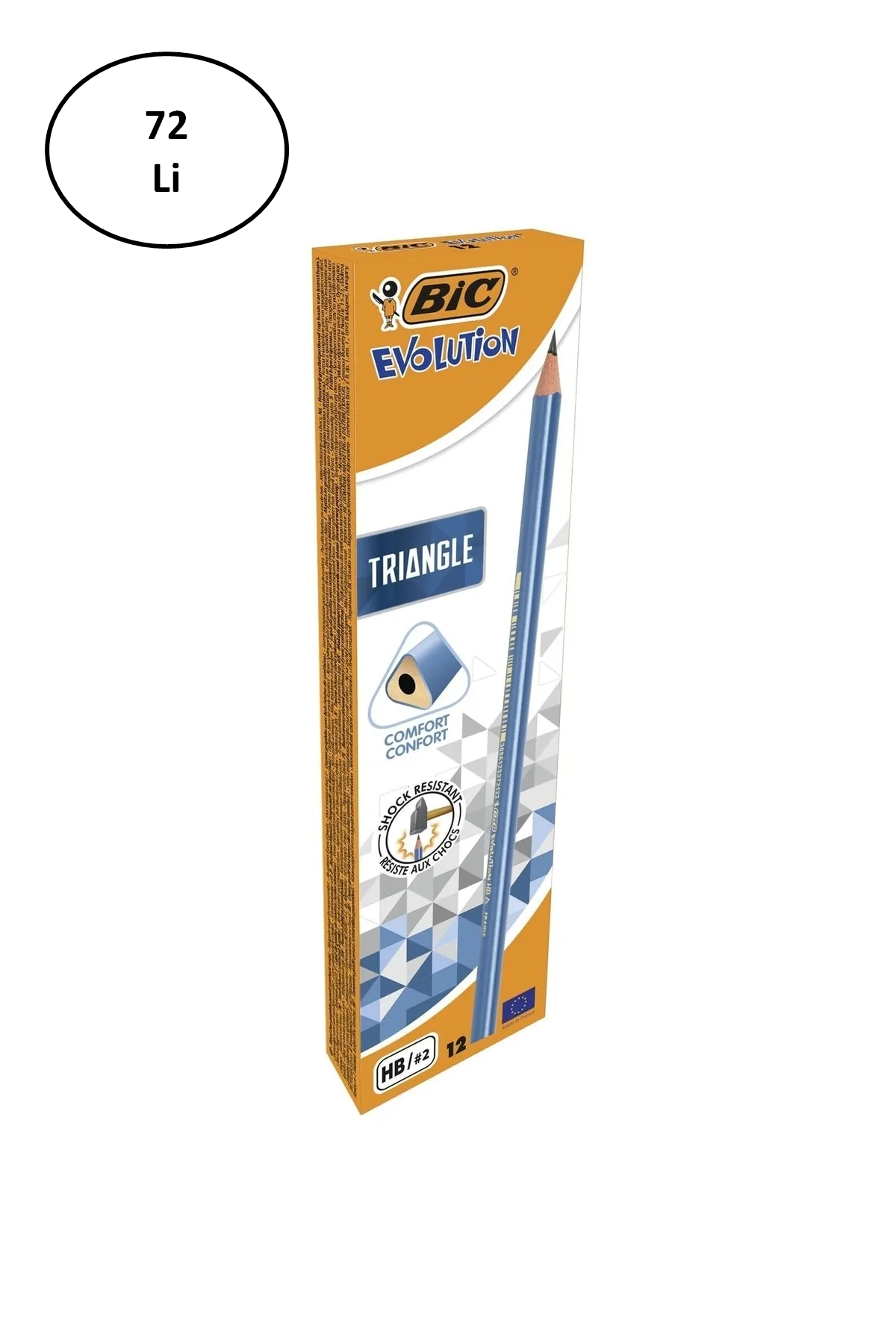 Just Cheap Store Bic Evolution Üçgen Hb Kurşun Kalem 72'Li
