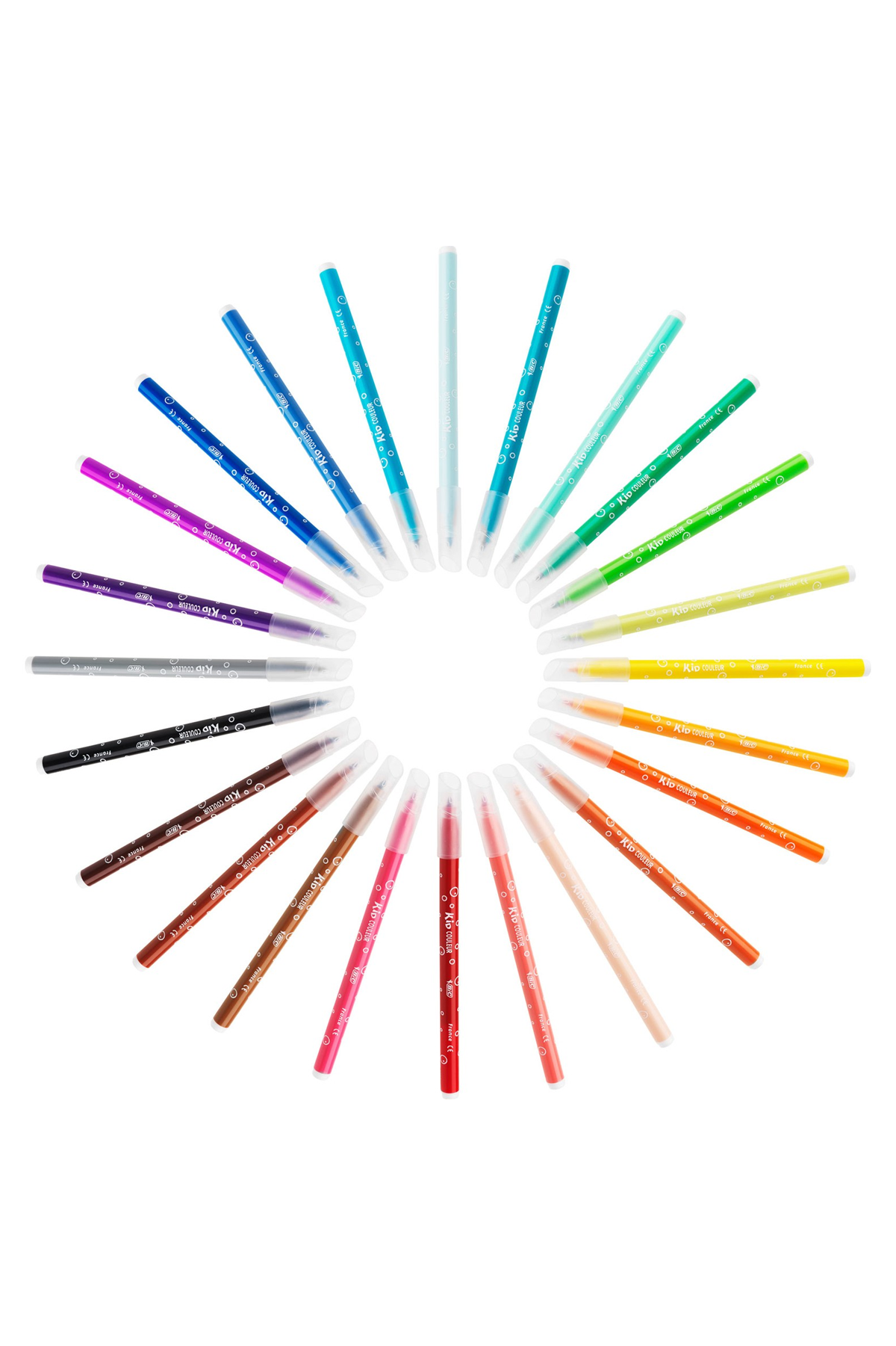Just Cheap Store Bic Kid Couleur Keçeli Boya Kalemi 24'Lü Kutu