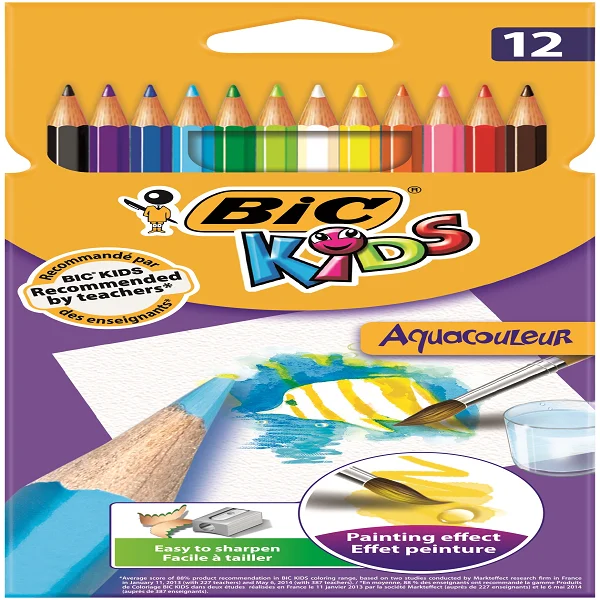 Bic Kuru Boya Kids Karton Kutu Aquarell 12 Renk 8575613 Bic Kuru Boya Kids Karton Kutu Aquarell 12 Renk 8575613