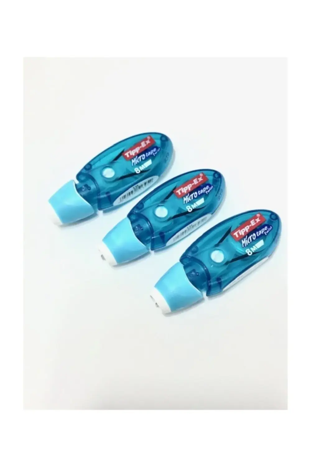 Bic Micro Tape Şerit Daksil 8 Metre 3'lü