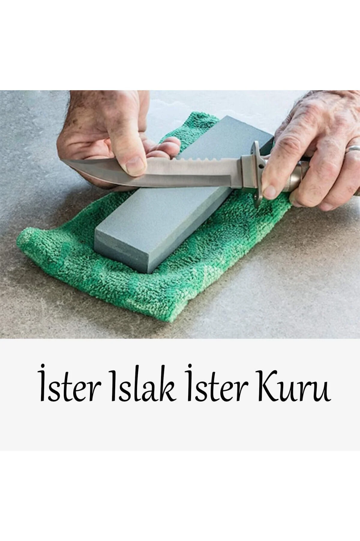 Bıçak Bileme Taşı 200 cm Balta Testere Nacak Satır Keskinleştirme Girit Taş Bileyleme