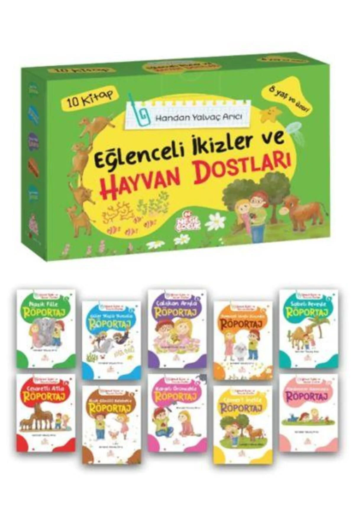 Bıcırık 3. ve 4. Sınıf Eğlenceli İkizler ve Hayvan Dostları Hikay