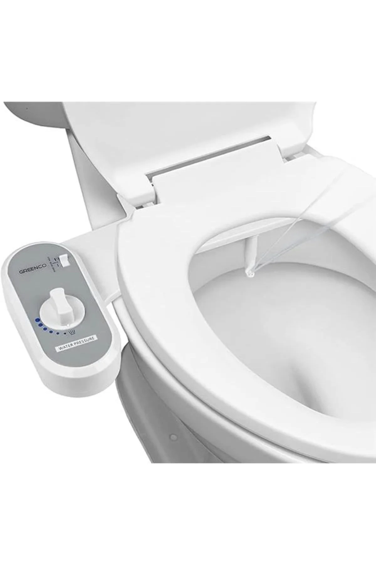 Bidet Fresh su spreyi, elektriksiz, mekanik bide WC oturağı sabit