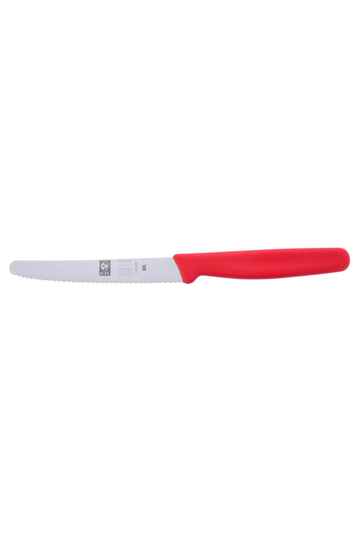 Biftek Bıçağı 11cm Dişli Kırmızı