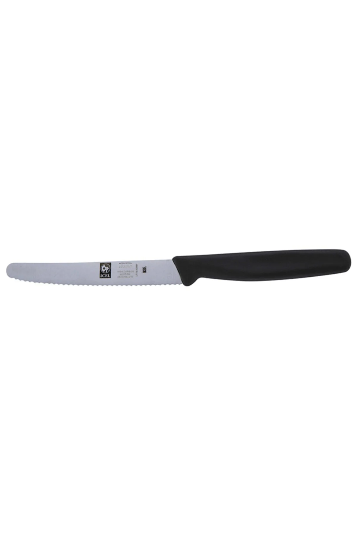 Biftek Bıçağı 11cm Dişli Siyah