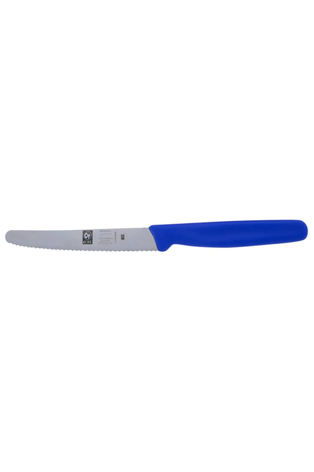 Biftek Bıçağı 12cm Dişli Mavi
