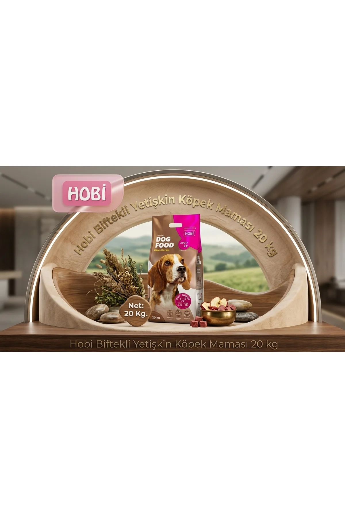 Biftekli Yetişkin Köpek Maması 20 Kg | Tam ve Dengeli Günlük Beslenme Desteği - Görsel 2