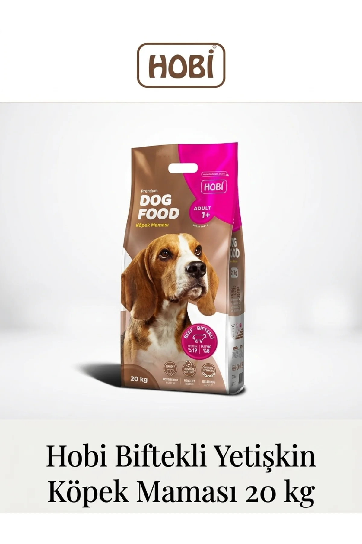 Biftekli Yetişkin Köpek Maması 20 Kg | Tam ve Dengeli Günlük Beslenme Desteği - Görsel 4