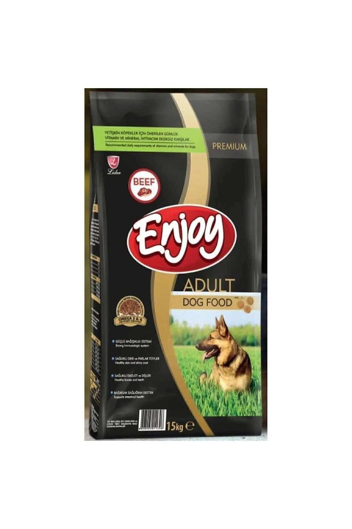 Biftekli Yetişkin Köpek Maması 15 Kg