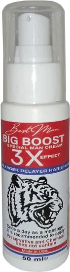 Big Boost Special Man Cream 3x Effect - Erkekler İçin Özel Formül Fiyatı, Yorumları ve Özellikleri