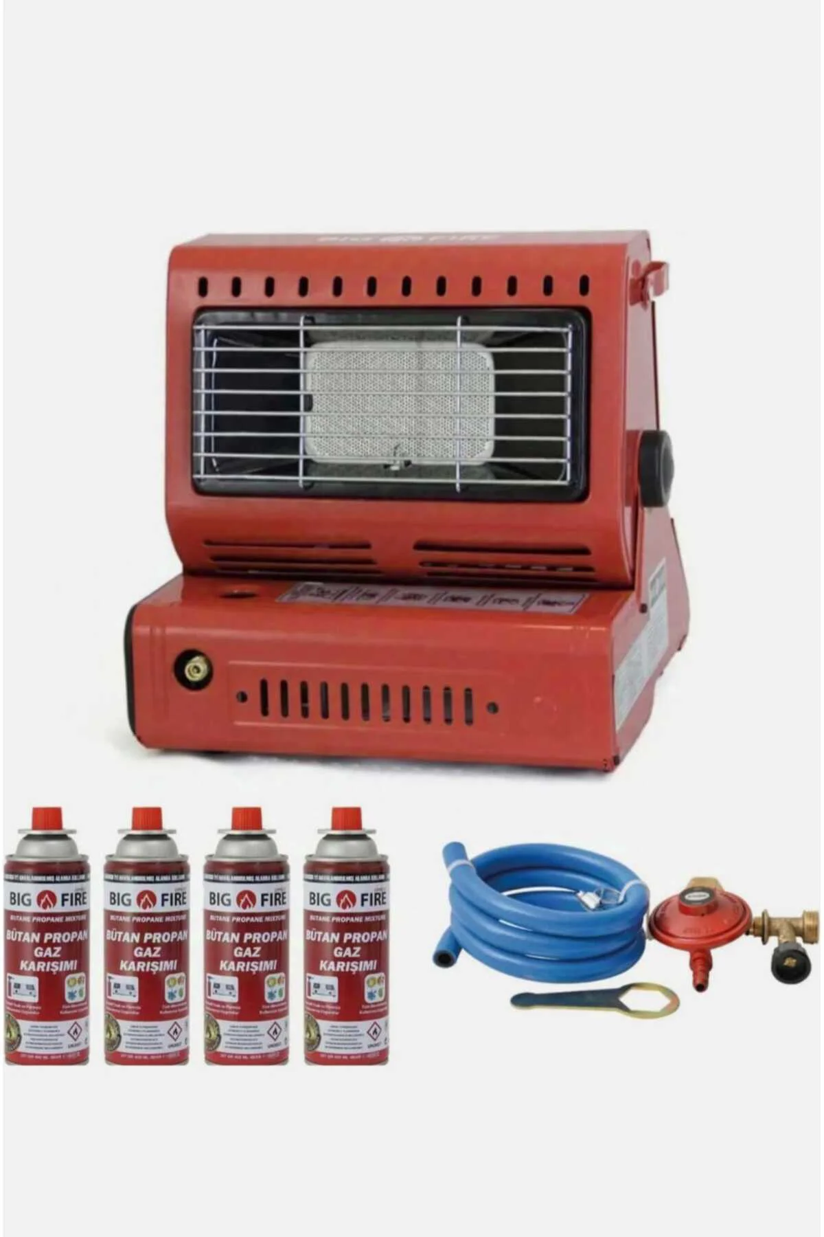 Big Fire Maxi  Portatif Kamp Sobası Tüp Baglantılı 4 Ader 227 gr 