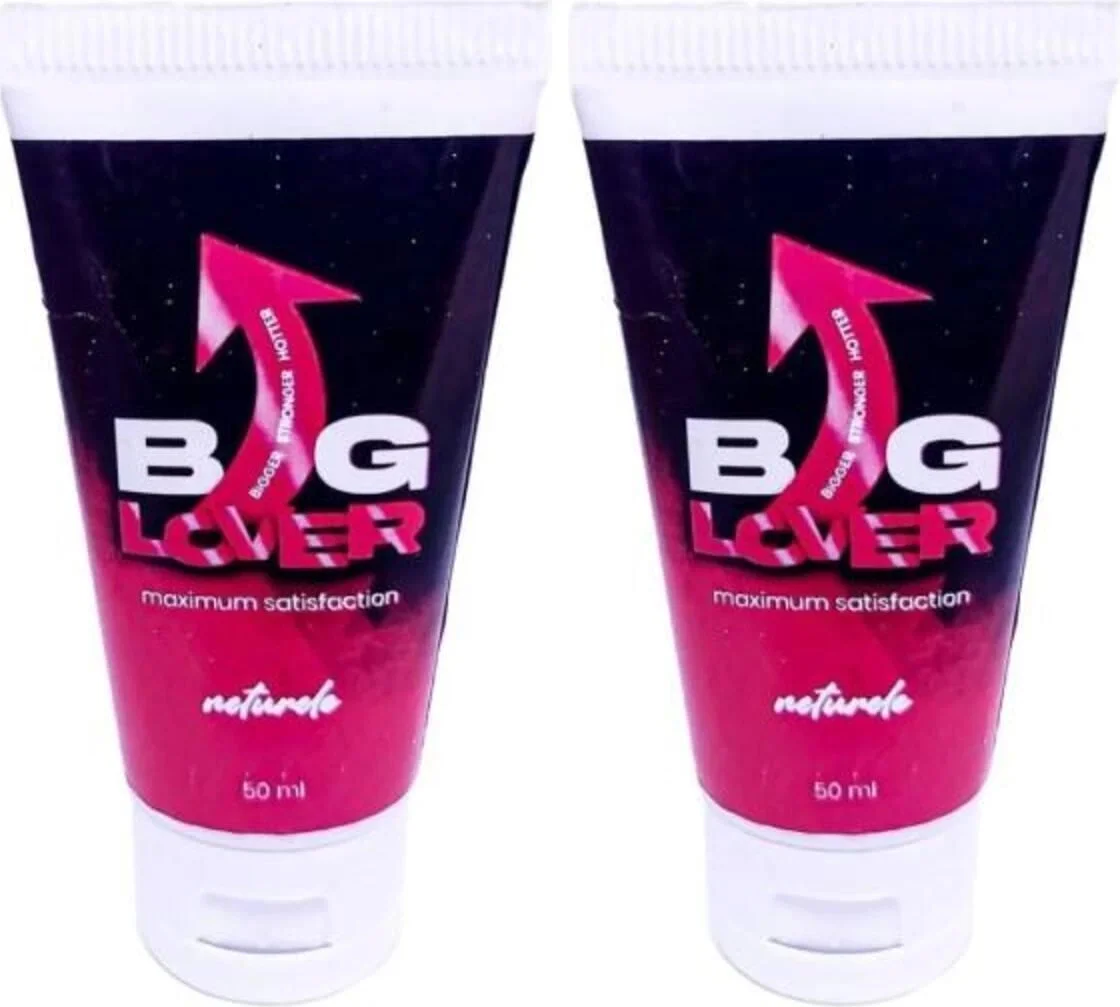 Big Lover Erkekler İçin Özel Kremi 50 ml x 2 Adet - Cilt Bakımında Güçlü Etki