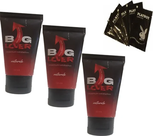 Big Lover Erkekler İçin Hardening Jel Seti - 3 Adet 50ml + 5 Adet 5ml Lubrikant Fiyatı, Yorumları ve Özellikleri