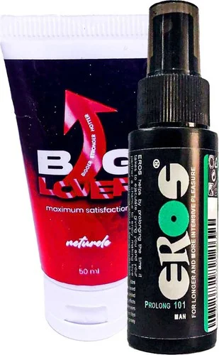 Big Lover Zaman Stop Sprey ve Jel Seti - 60 ml + 60 ml Etkili Erken Boşalma Çözümü