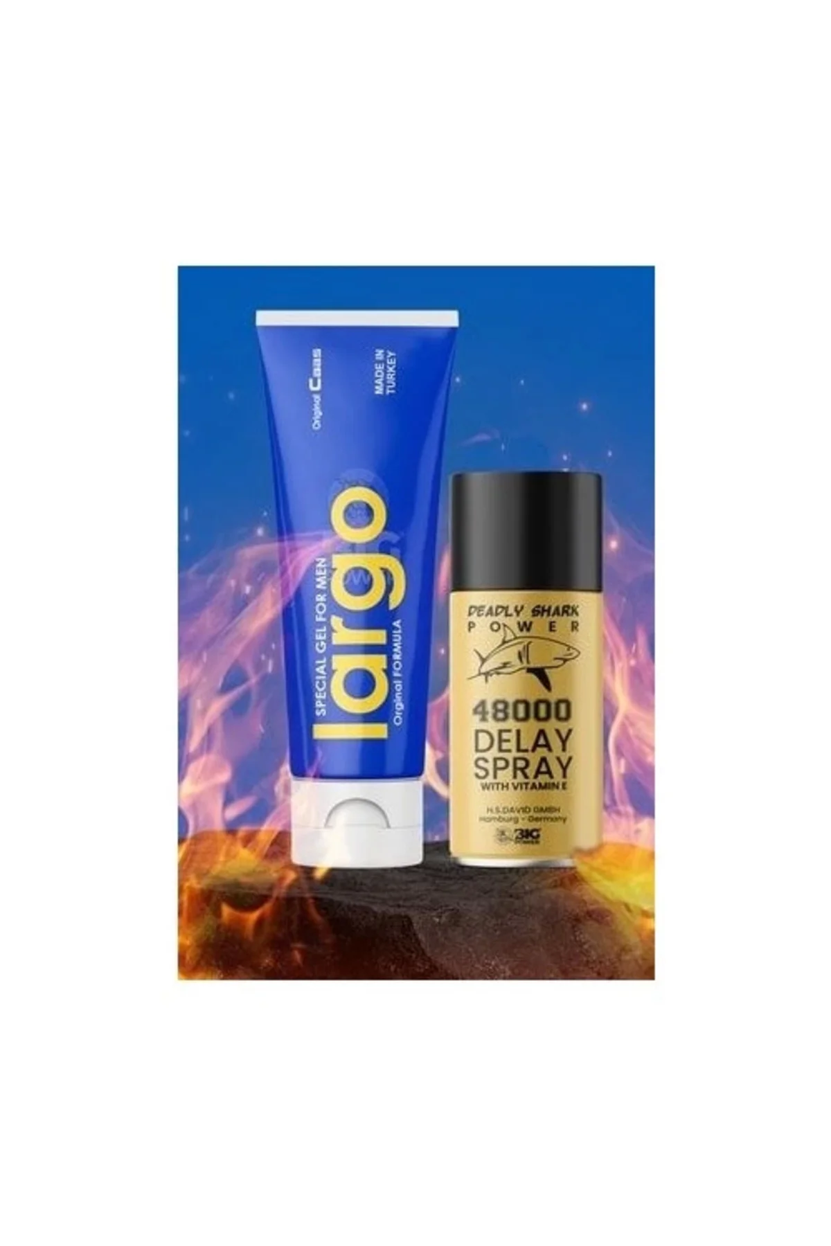 Big Power Erkek Kremi ve Spreyi – 50ML Krem + 45ML Sprey Seti