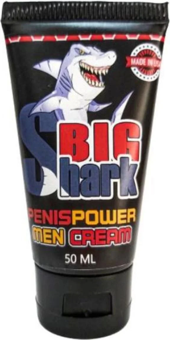 Big Shark Power Krem 50 ml - Cilt Bakımı ve Nemlendirme