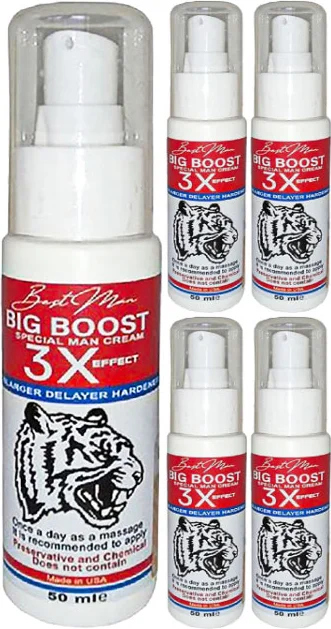Bigboost Erkek Bakım Kremi 50ml - Uzun, Kalın ve Sert Etkisi Fiyatı, Yorumları ve Özellikleri