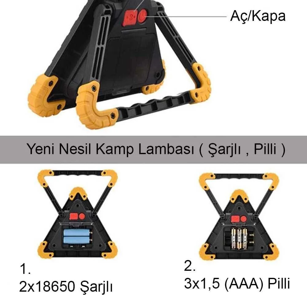 Bigem BM-610 LED Kamp ve Araba Lambası | 2250LM Sel Lamba Fiyatı, Yorumları ve Özellikleri