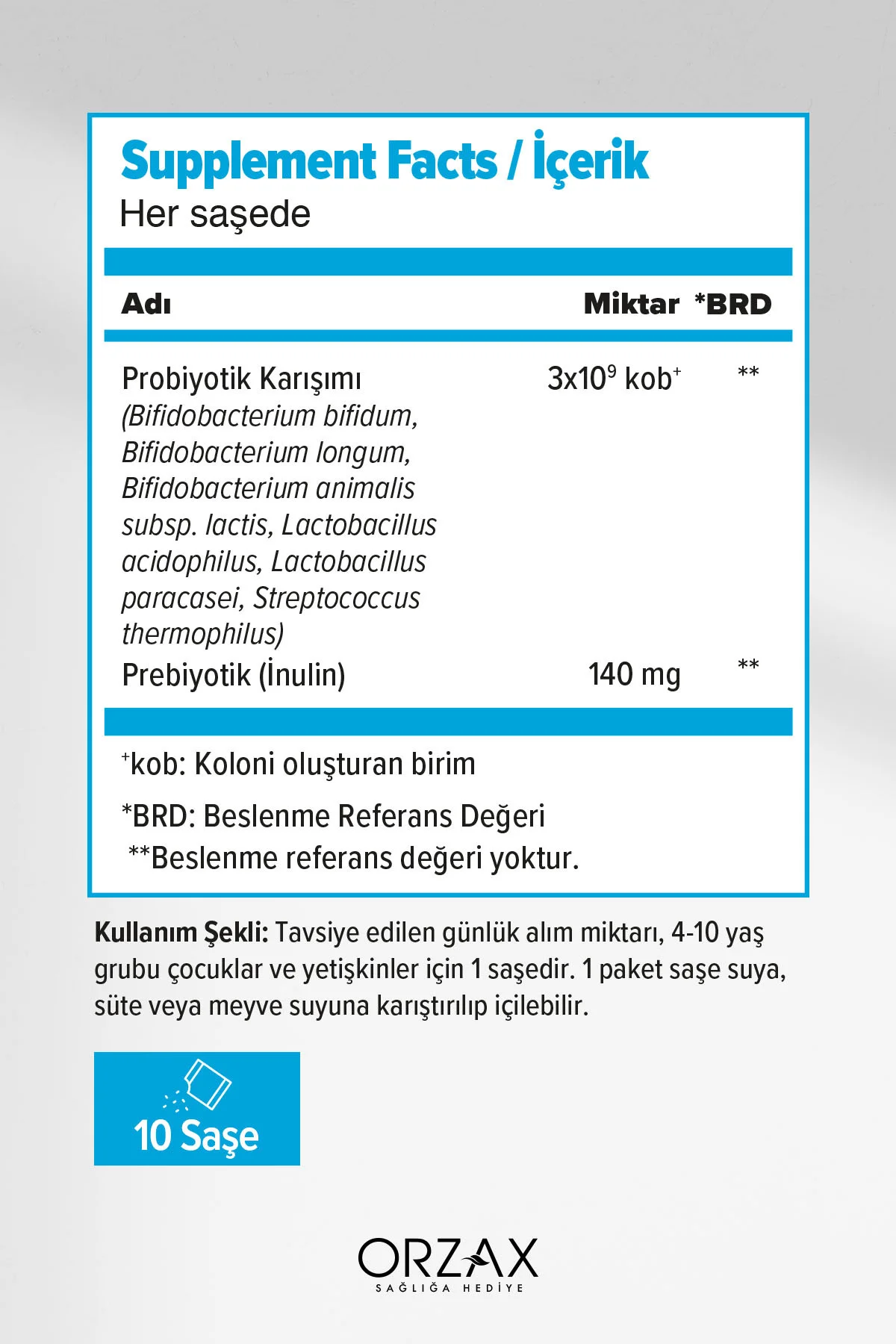 Bigflor Probiyotik 10 Saşe