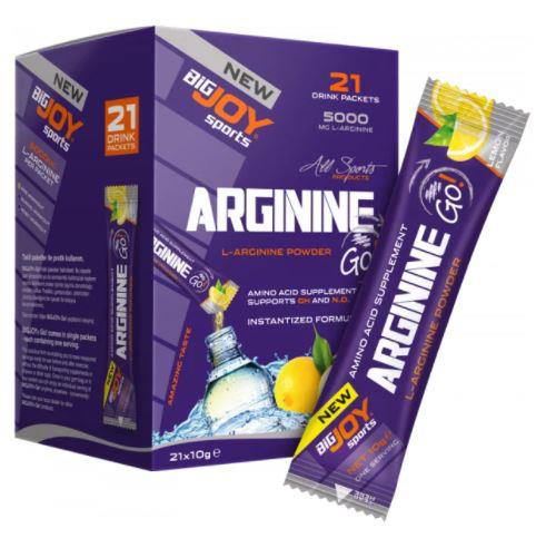 BigJoy Arginine Go 10g*21 adet/Limon