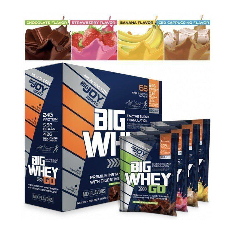 BigJoy Bigwhey Go/68 Servis/2200gr/Mix Aroma