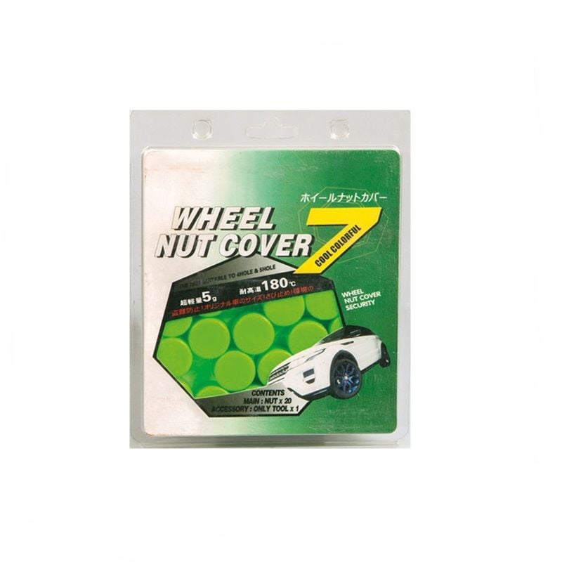 Drs Tuning Bijon Kilifi Silikonlu 19Mm 20'Li Yeşil / Jtsk37