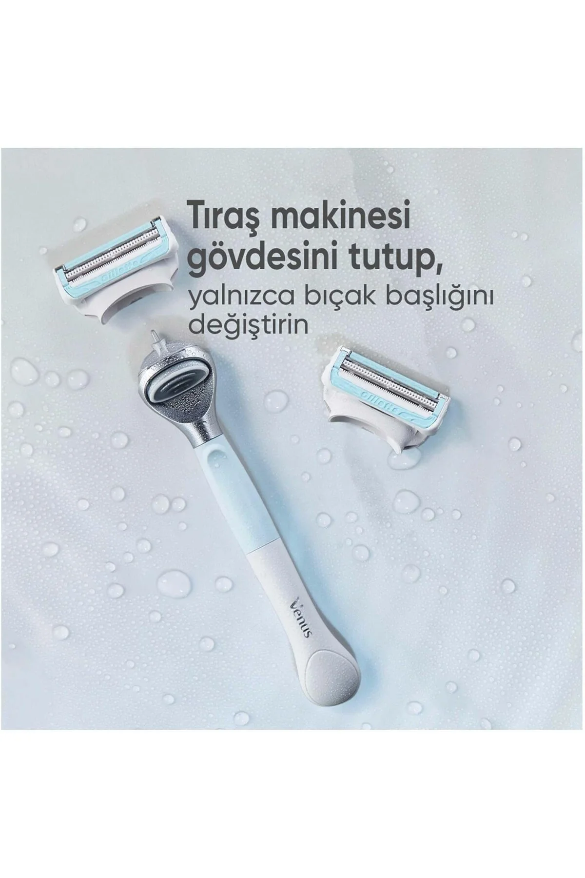 Bikini Bölgesi Tıraş Makinesi ve 1 Adet Başlık
