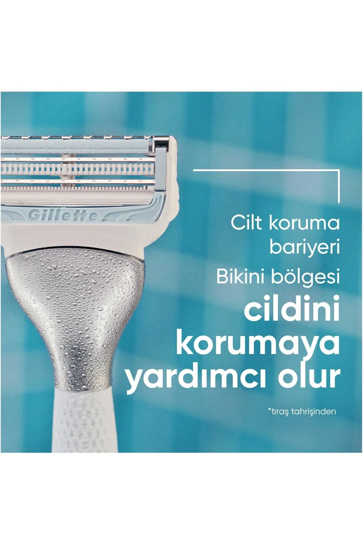 Bikini Bölgesi Tıraş Makinesi ve 1 Adet Başlık