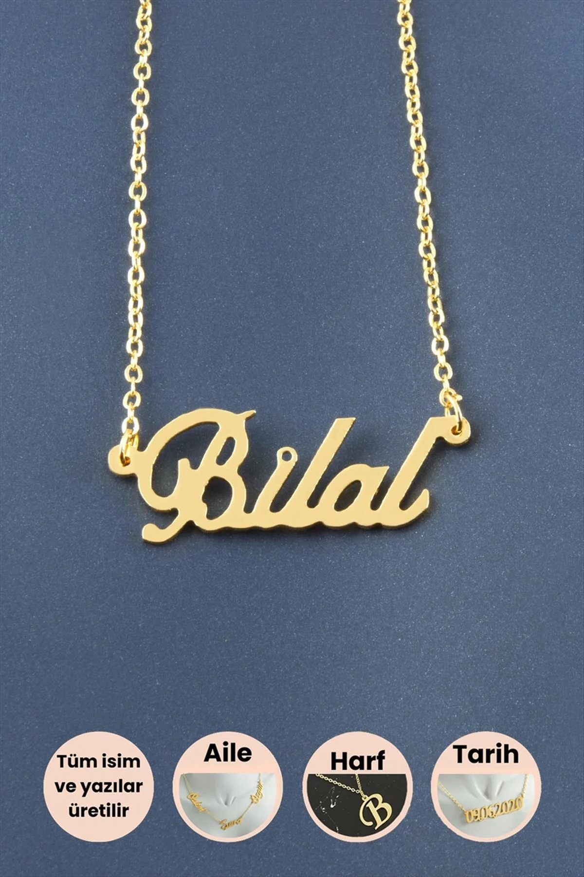 Bilal İsimli Kolye