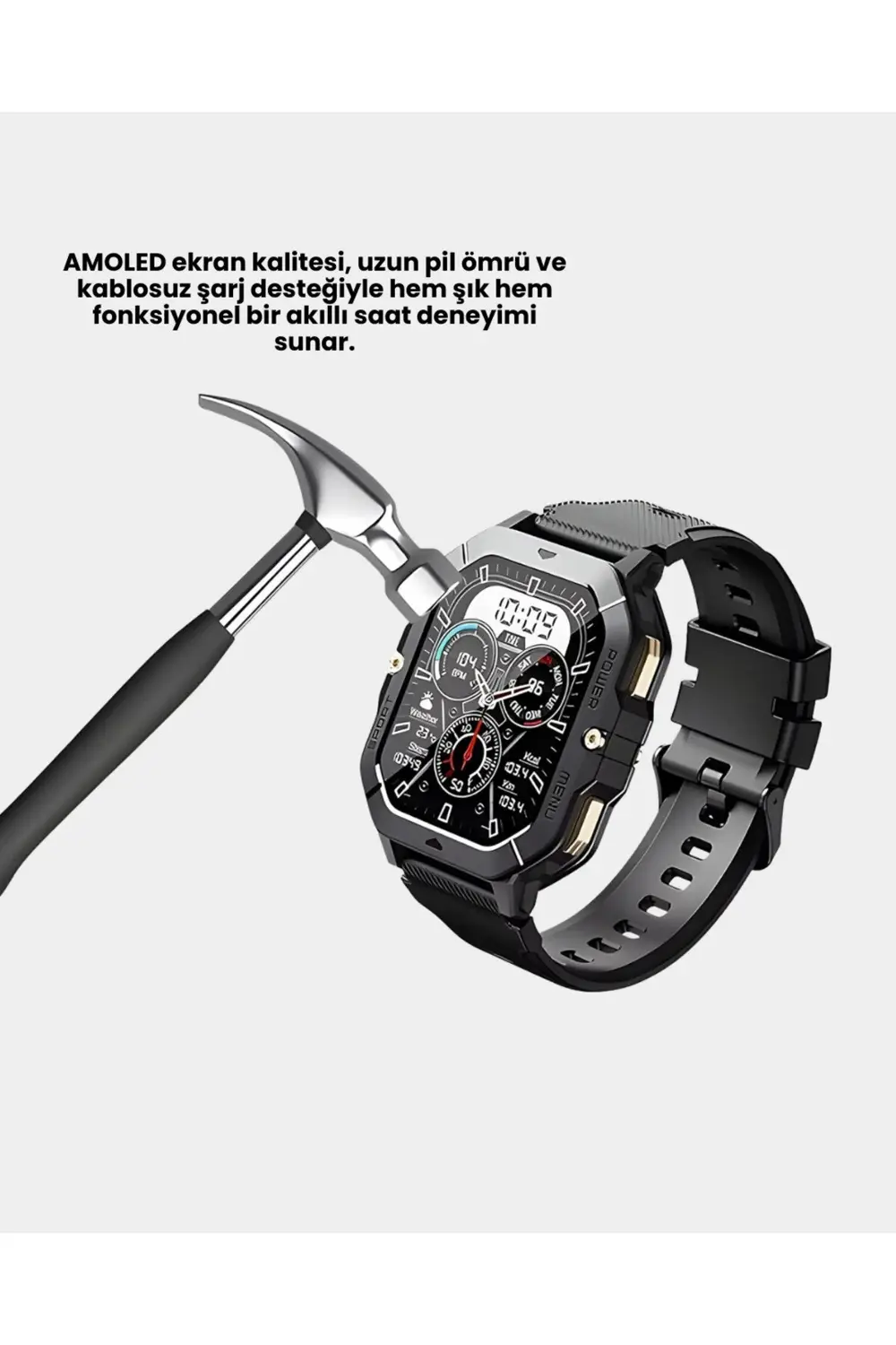 Bildirim ve Spor Takipli Akıllı Saat